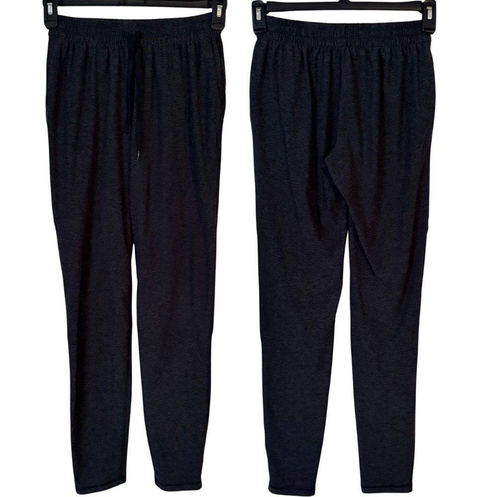 Outdoor Voices Charcoal Gray Cloud Knit Lightweight Ankle Sweatpants, S
